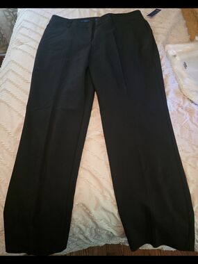 Apt. 9 Black Woman's Size 16W Dress Pants - Straight Leg